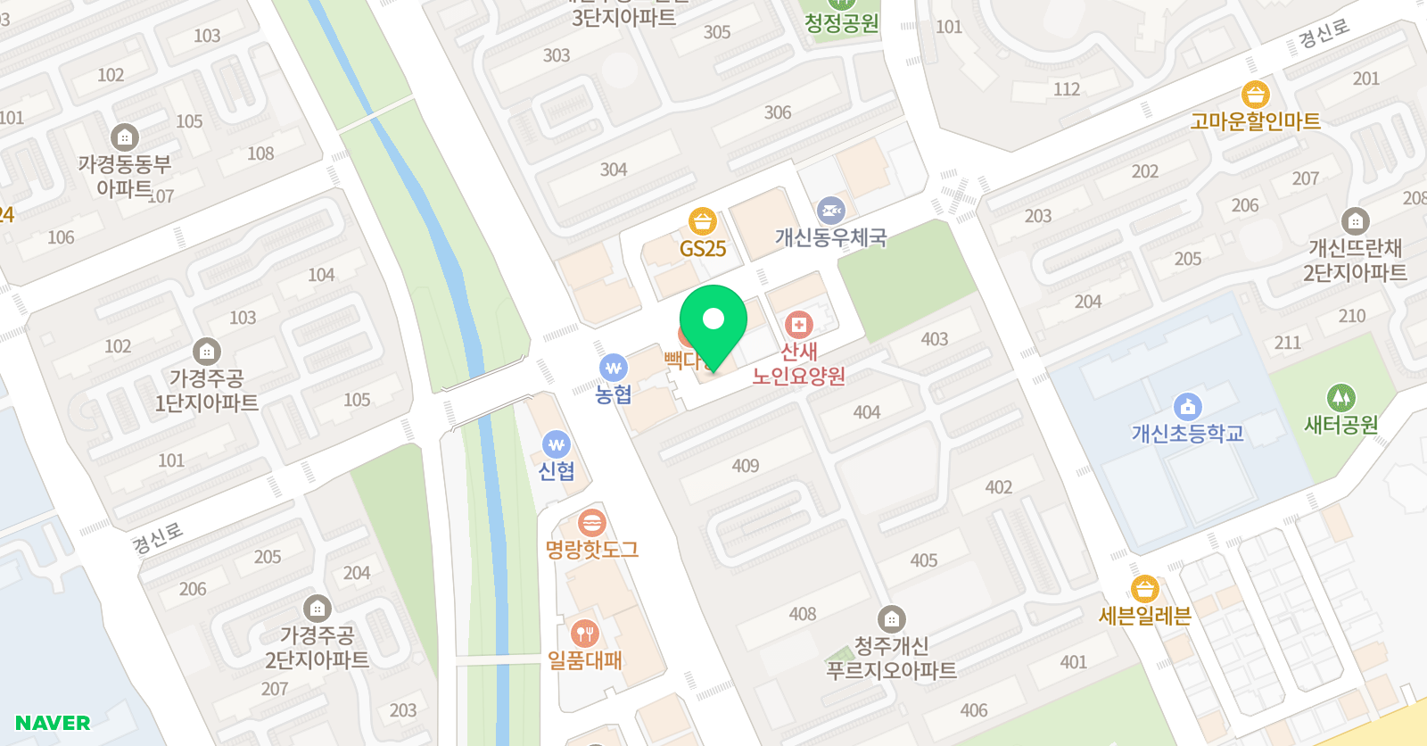 비전팩토리플러스 어학원 위치