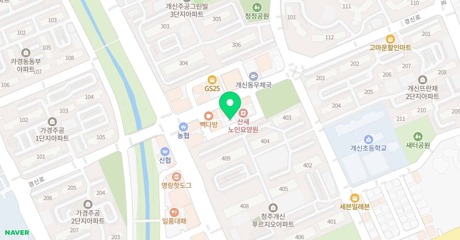 좋은피아노음악학원 위치