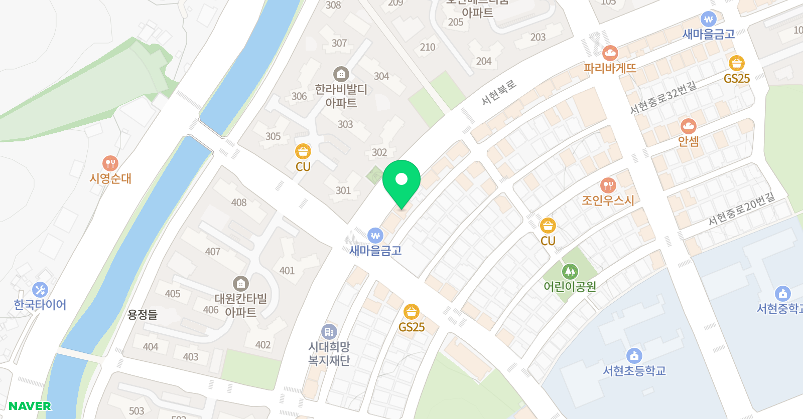 플러스 어학원 위치
