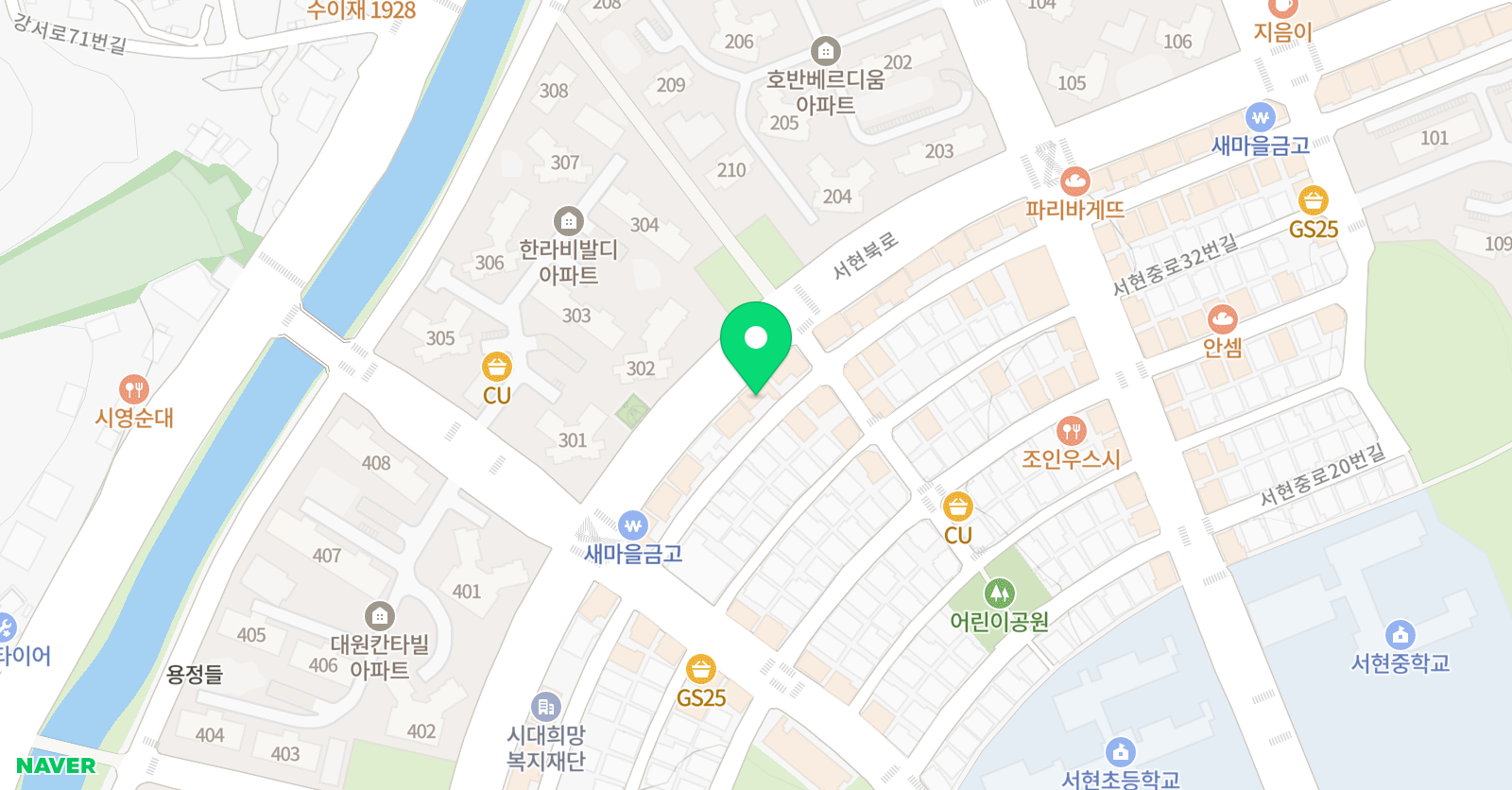 강서베토벤 음악학원 위치