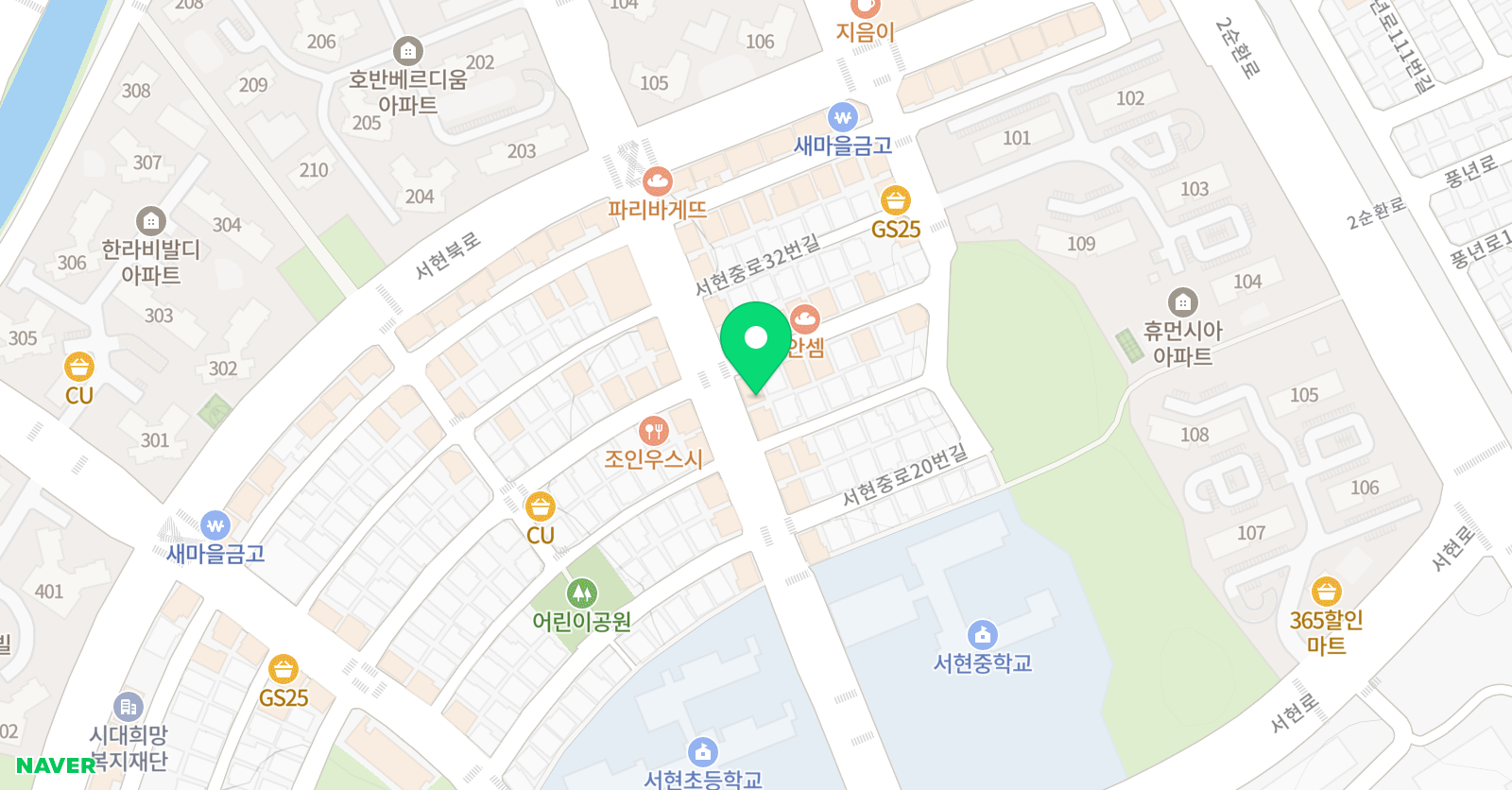 명록 수학 개인과외 위치