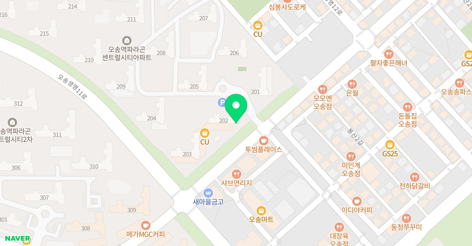 아이작 미술학원 위치