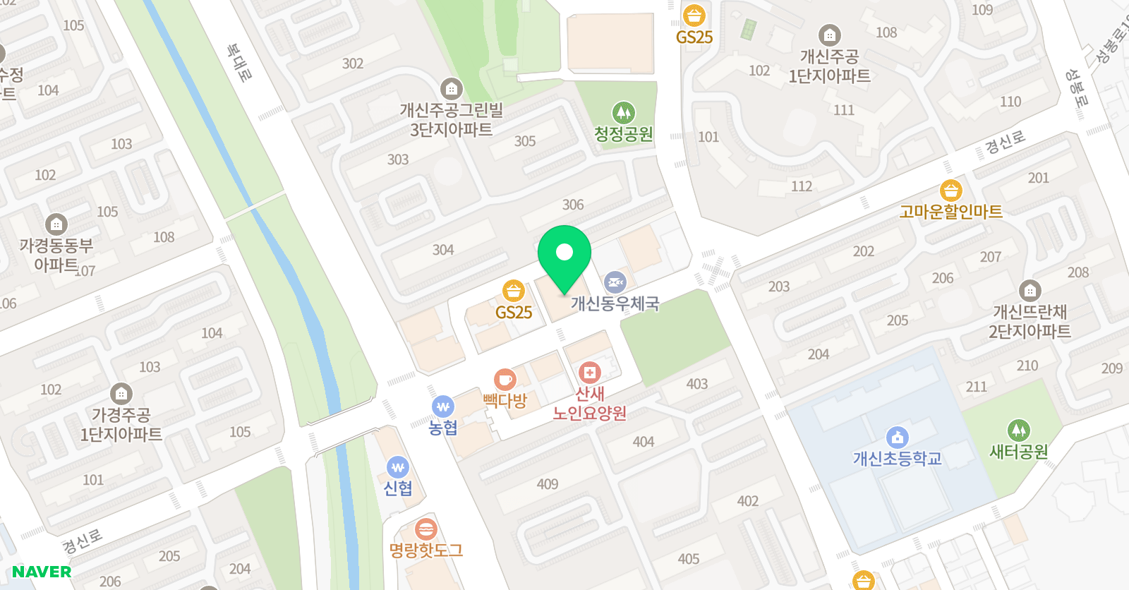 한우리독서토론논술 청주서원개신독서교실 위치
