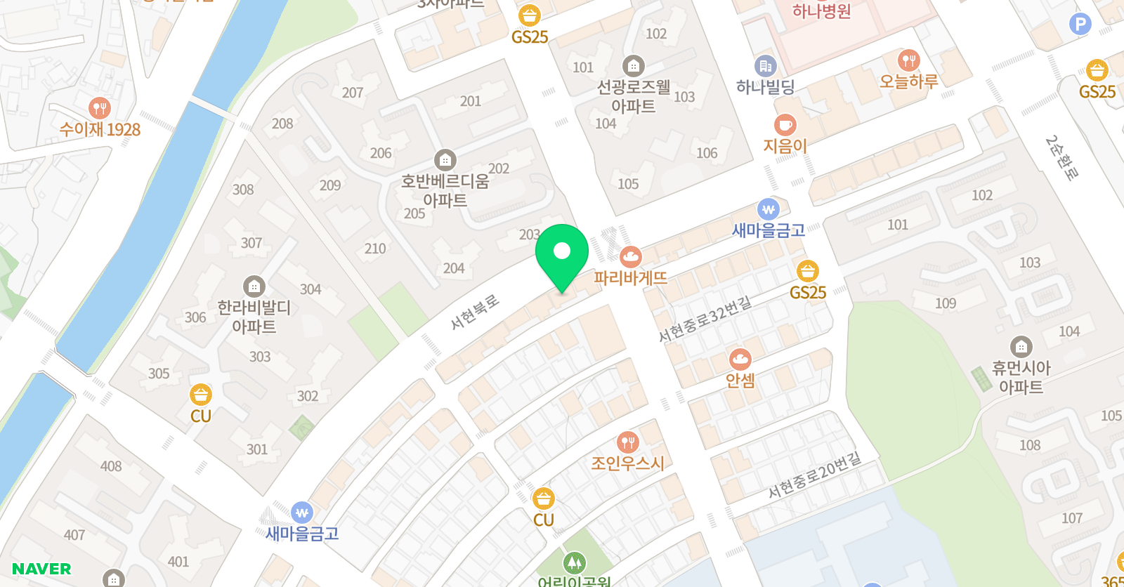 제이클랑 음악학원 위치