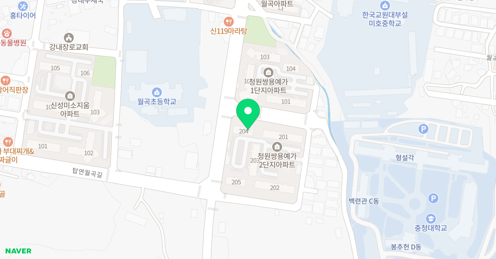 스마트해법영어 쌍용예가점 위치