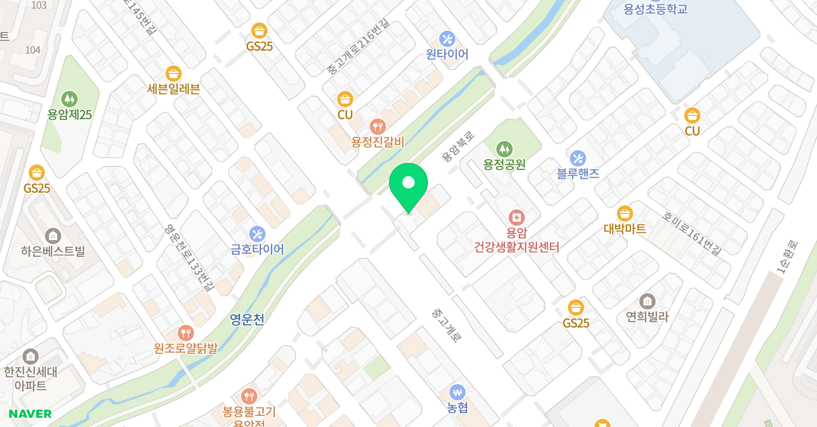 브레인융합 센터 위치