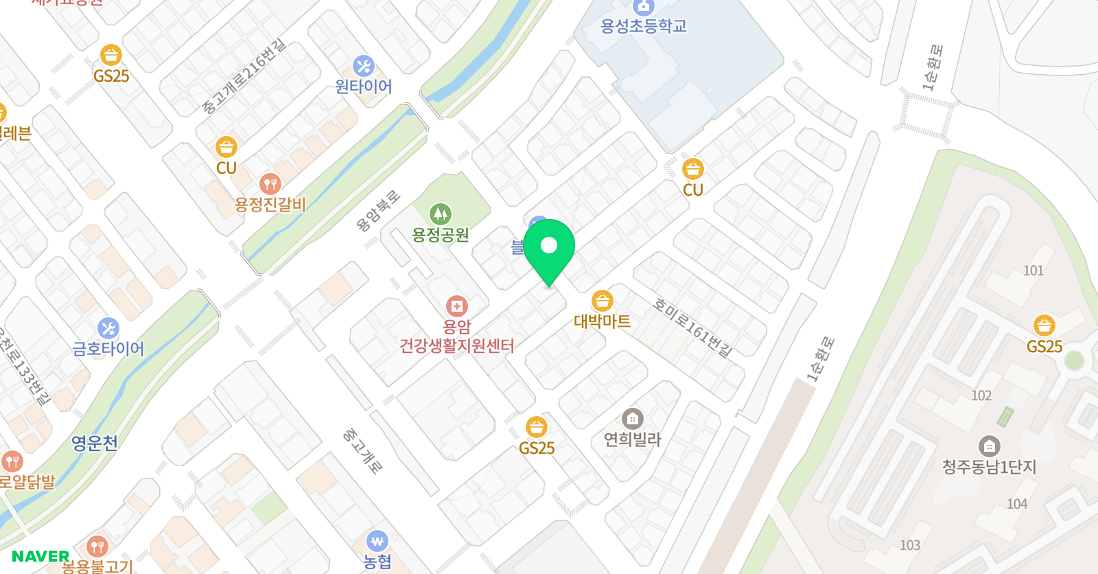 용성하이클래스한솔플러스 영어 위치