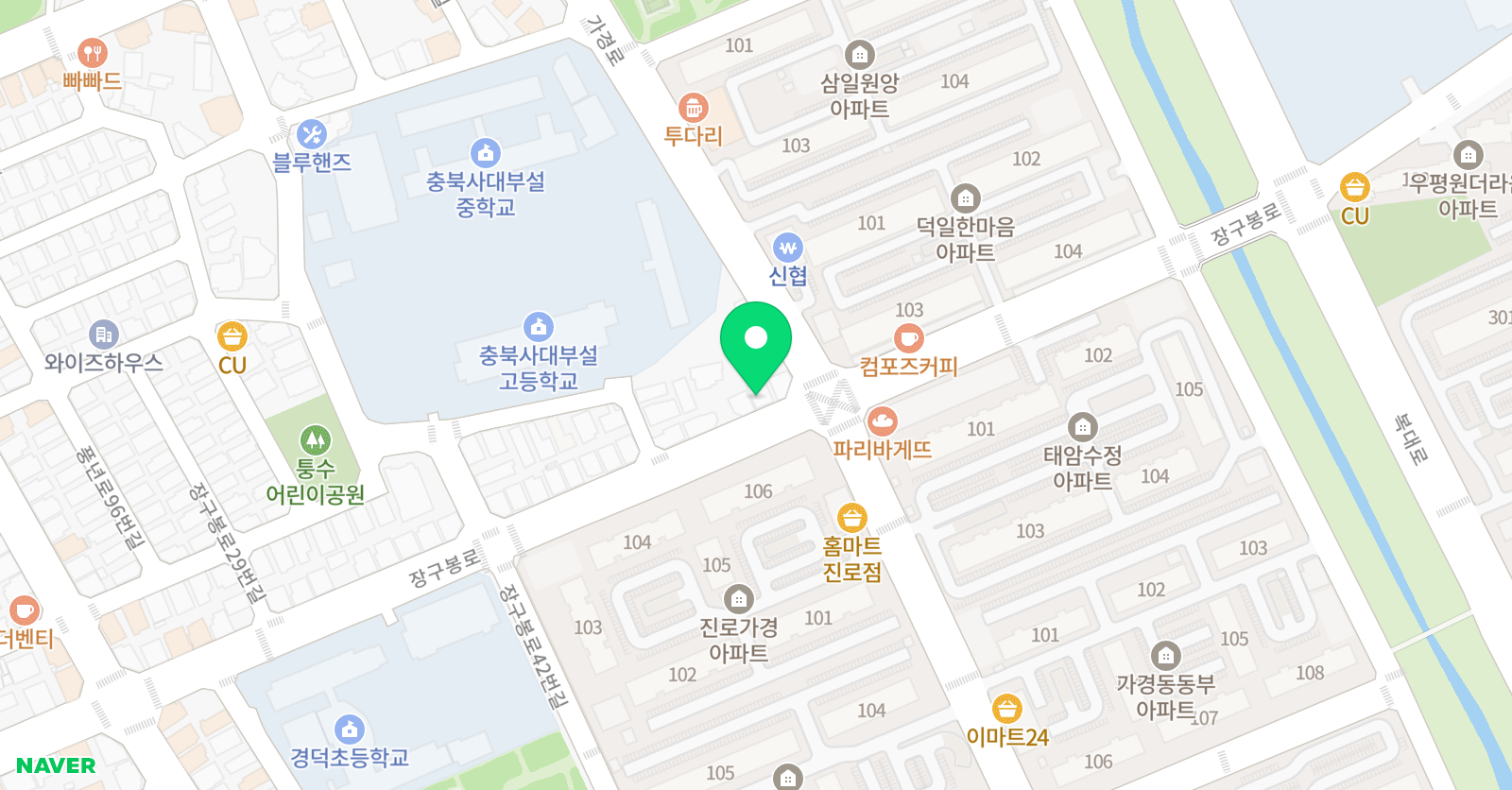 푸르넷 공부방 윤쌤 공부방 위치