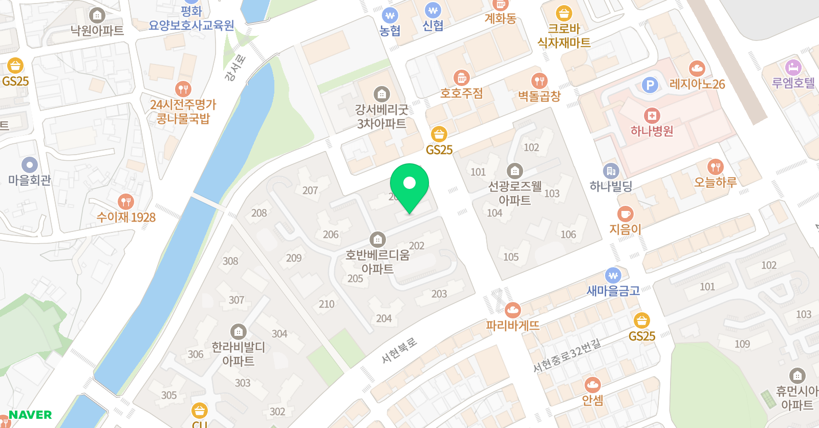 라임숲 미술교습소 위치