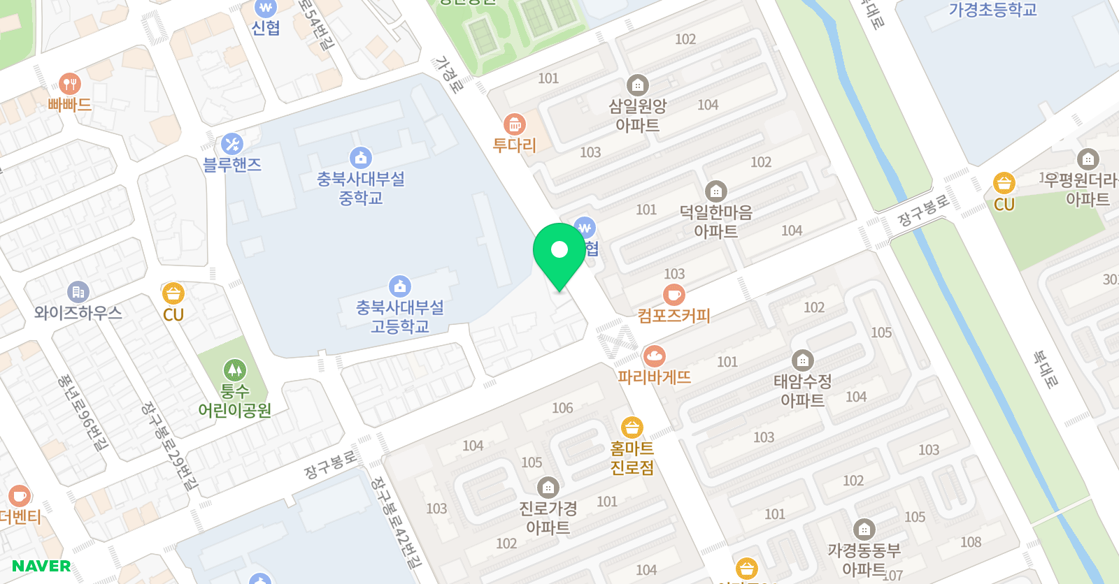 K타이거즈 최강 태권도 위치