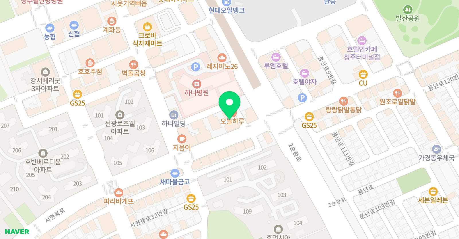 영재신화 학원 위치