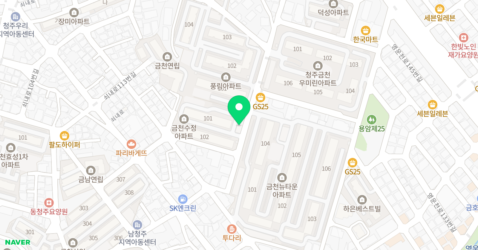 승리 태권도체육관 위치