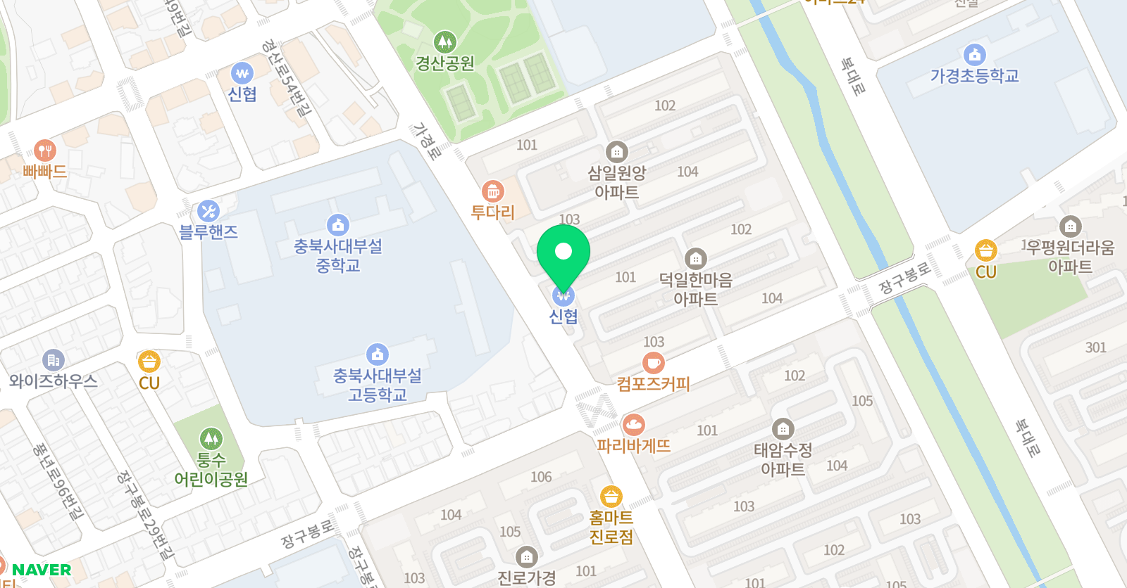 이룸 수학영어학원 위치