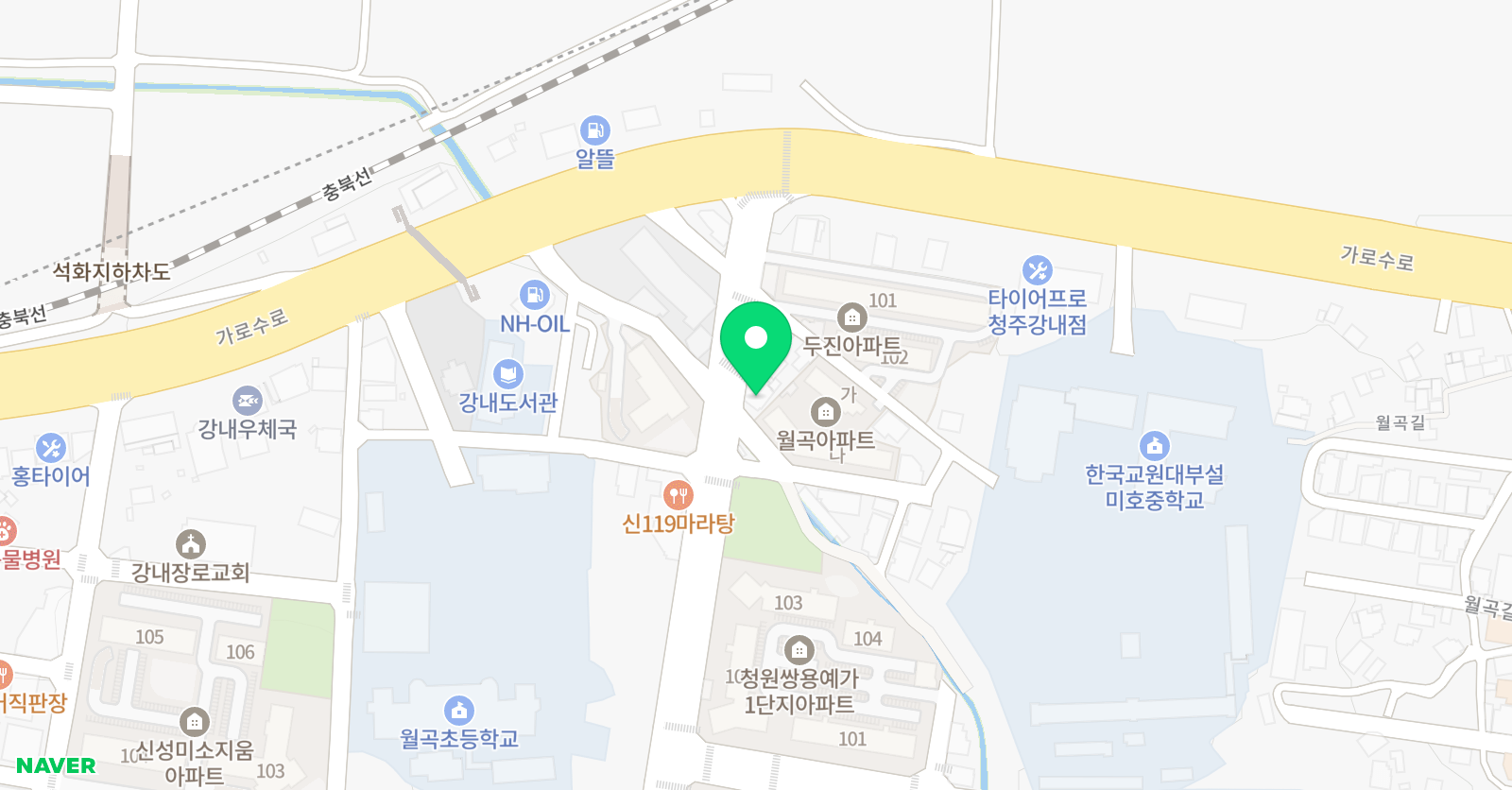 소리샘 음악학원 위치