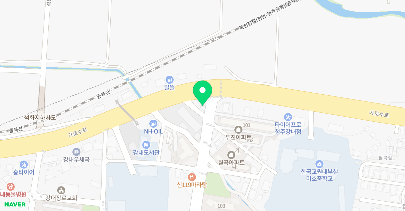 EMS 영수전문학원 위치