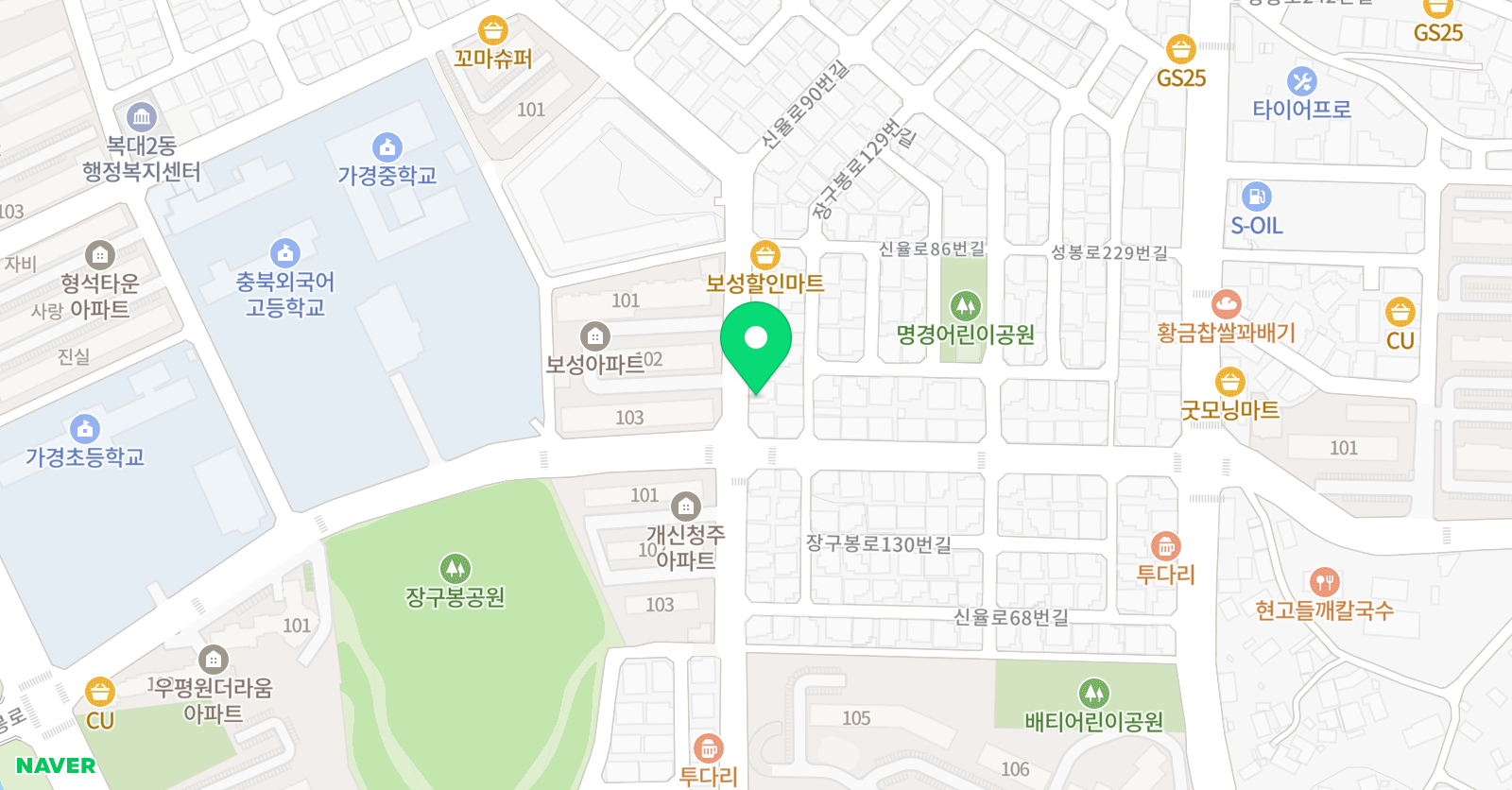 톡 수학교습소 위치