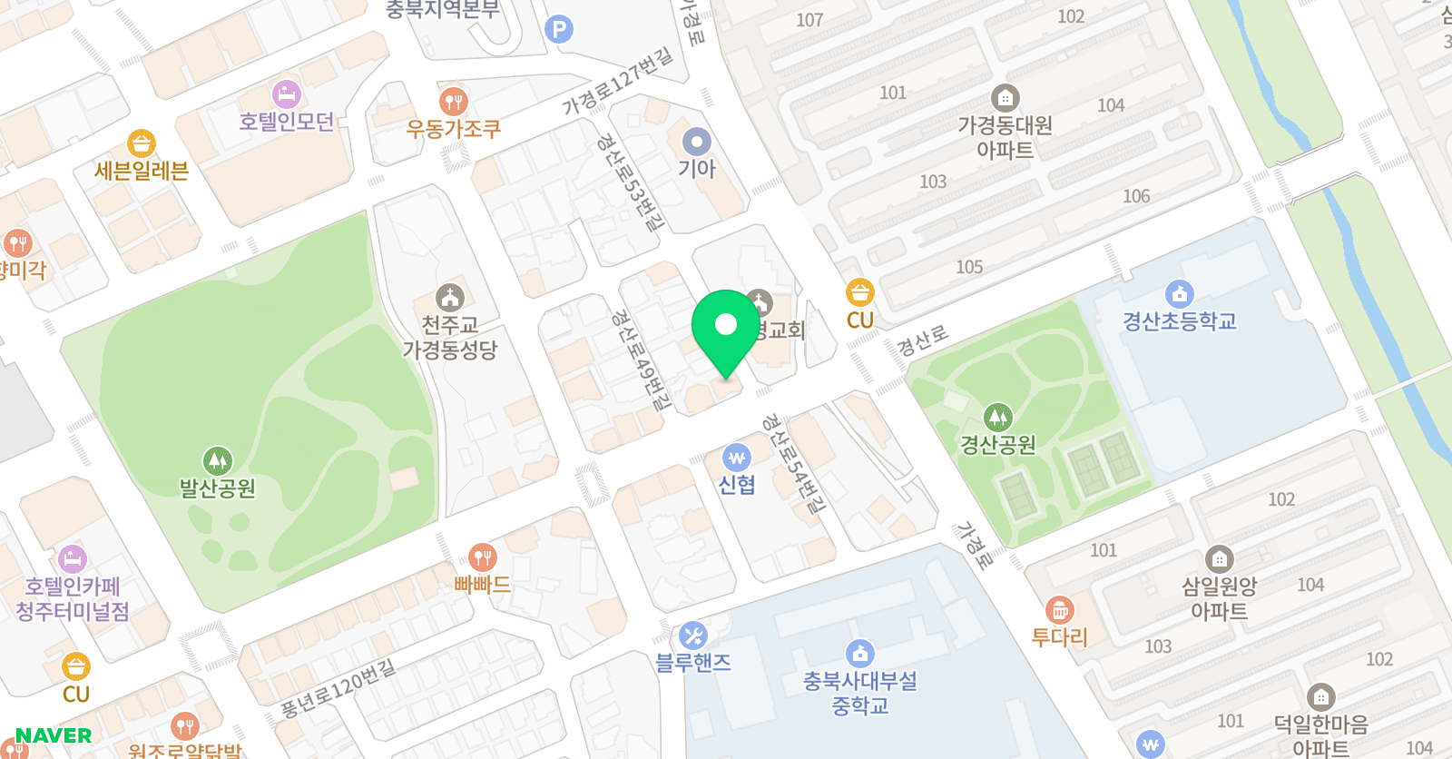 캥거루 무에타이 위치