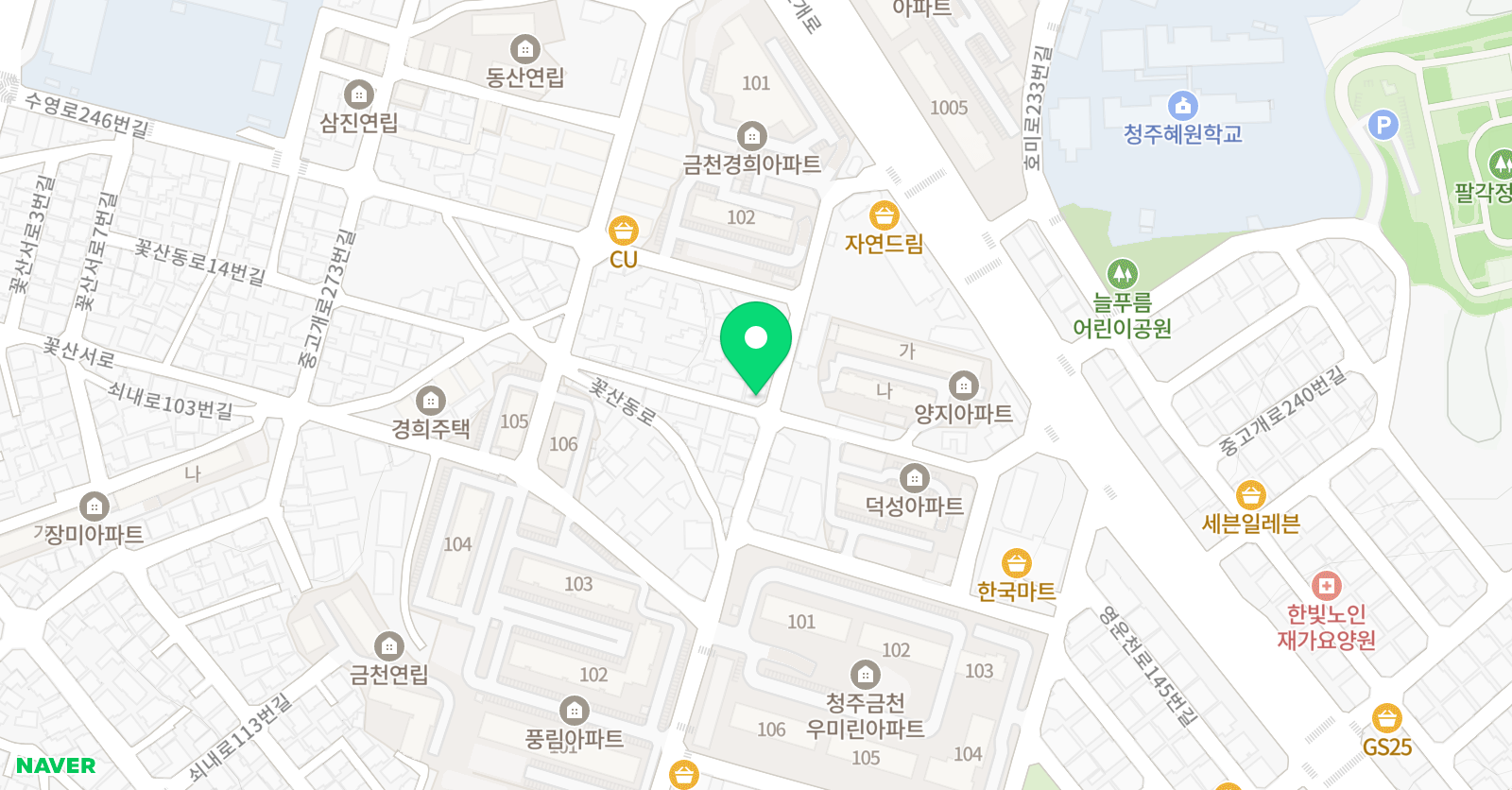 금천엘리제 음악학원 위치