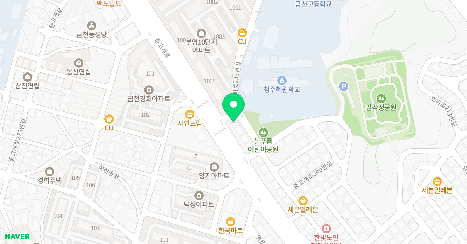 페스토리 댄스학원 위치