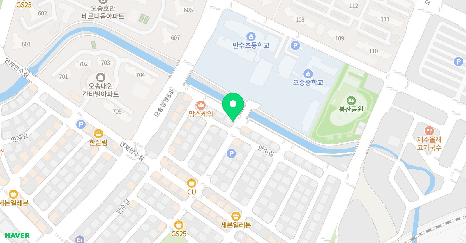 아이러브 피아노음악학원 위치