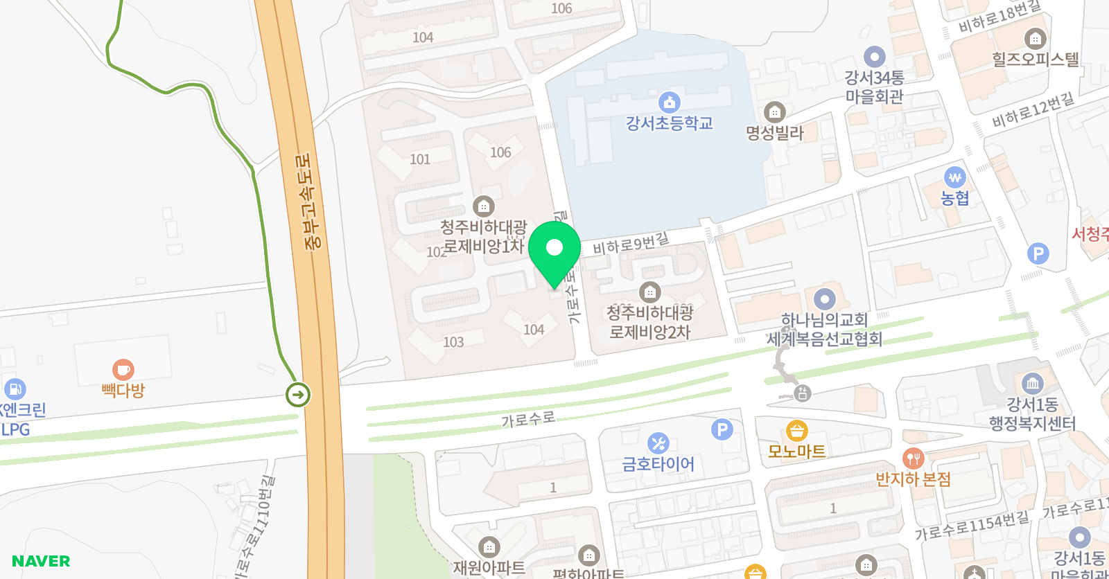 삼성영어 강서교실 위치