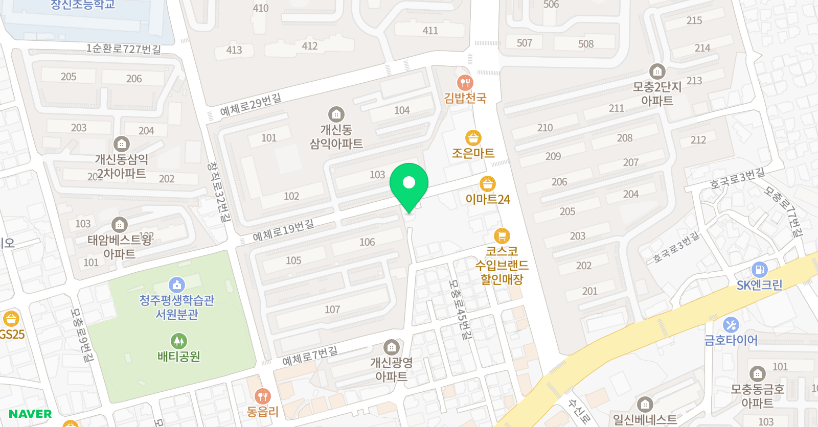 멘토 수학학원 위치