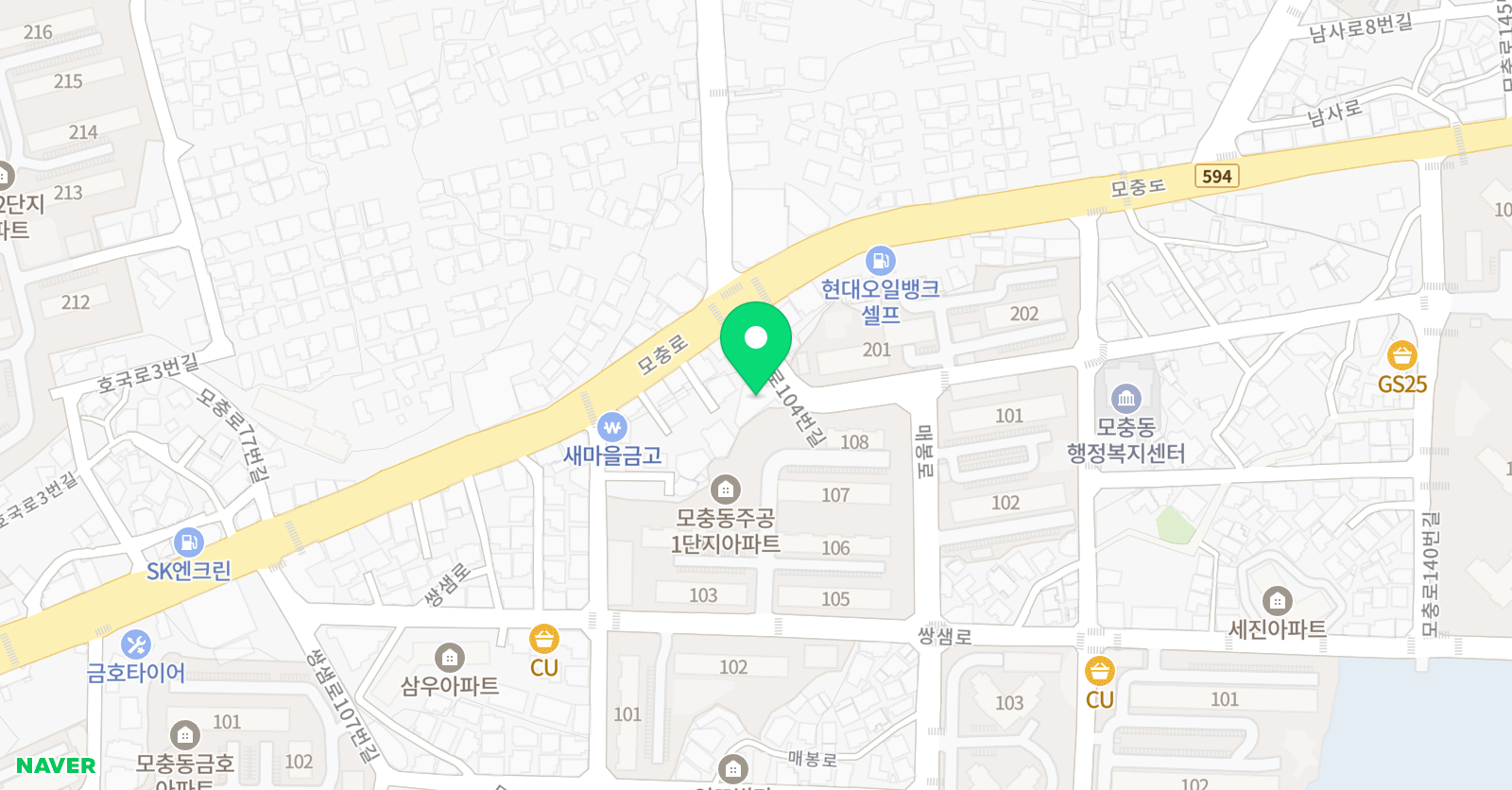펀외발자전거 위치