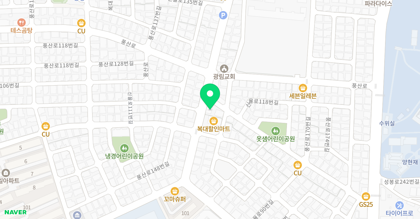 오클랜드음악학원 위치
