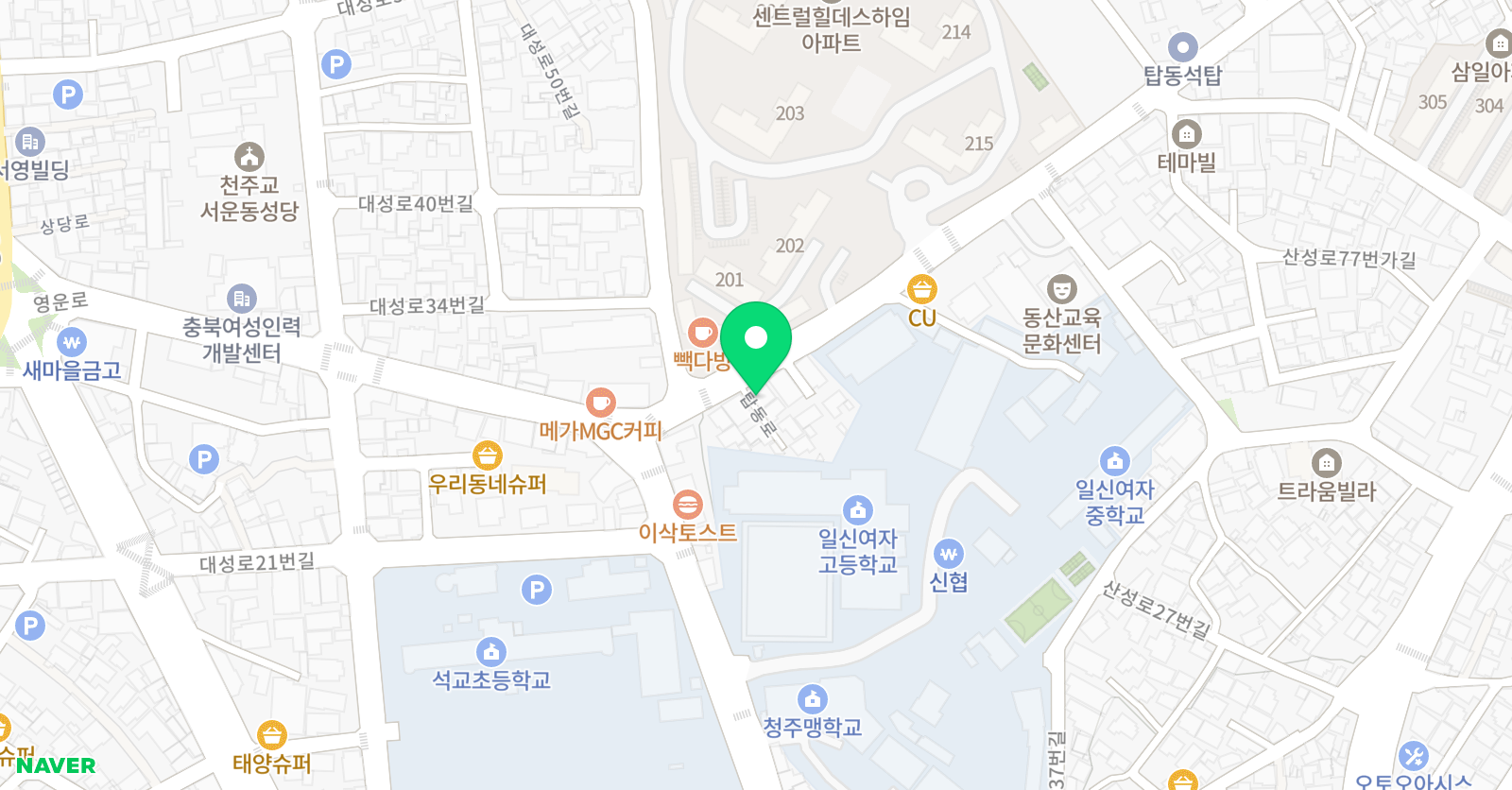 탑 수학교습소 위치