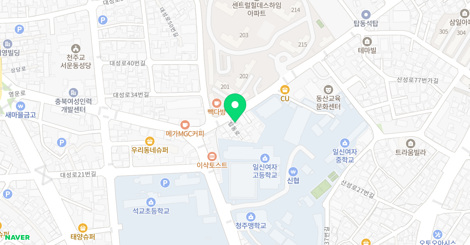 그레이스영어교습소 위치