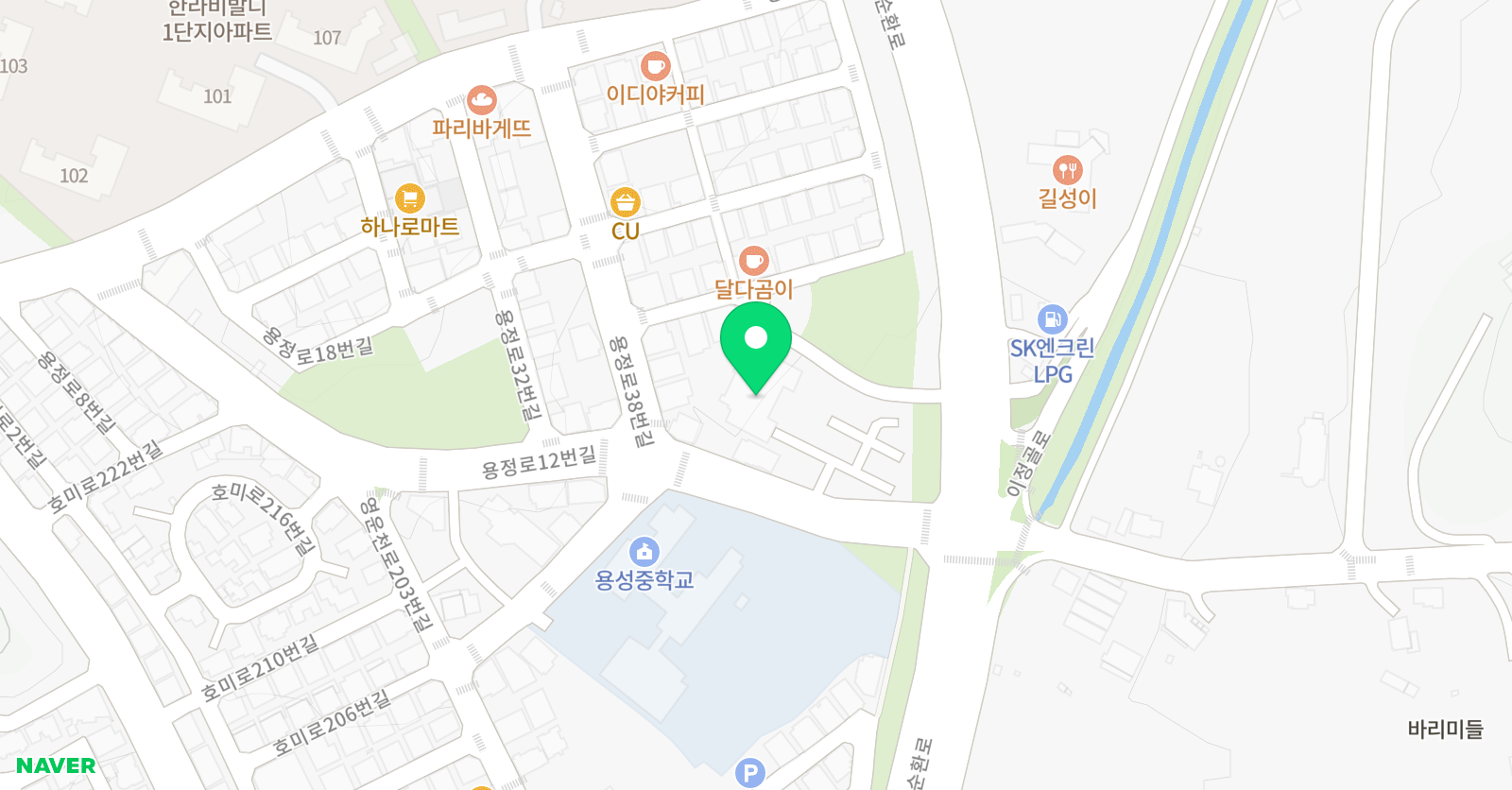 힐링키즈 수영장 위치