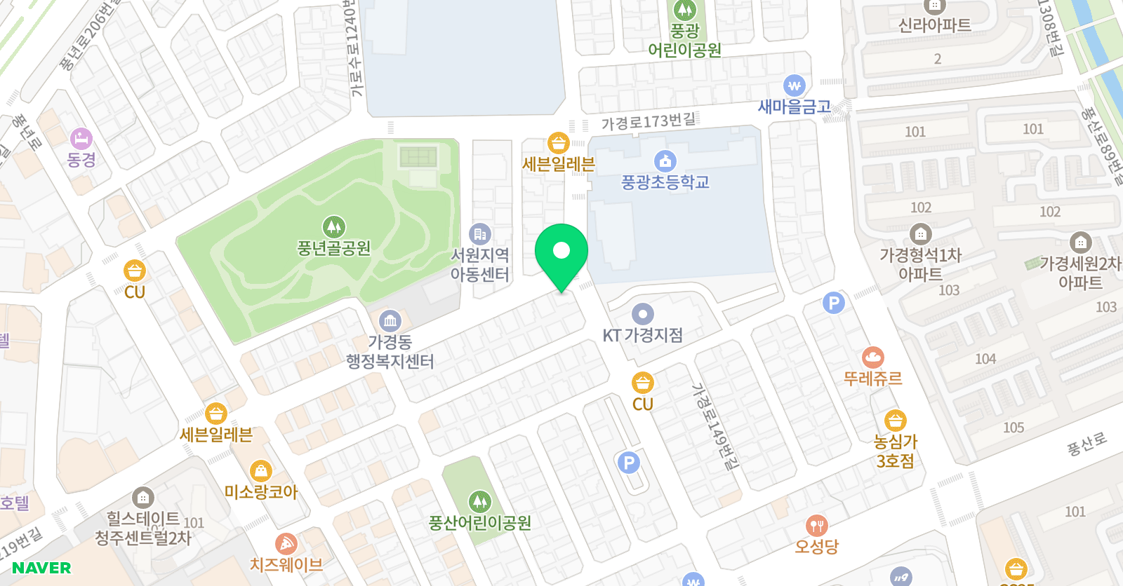 뮤엠영어 차수학 가경스마트점 위치