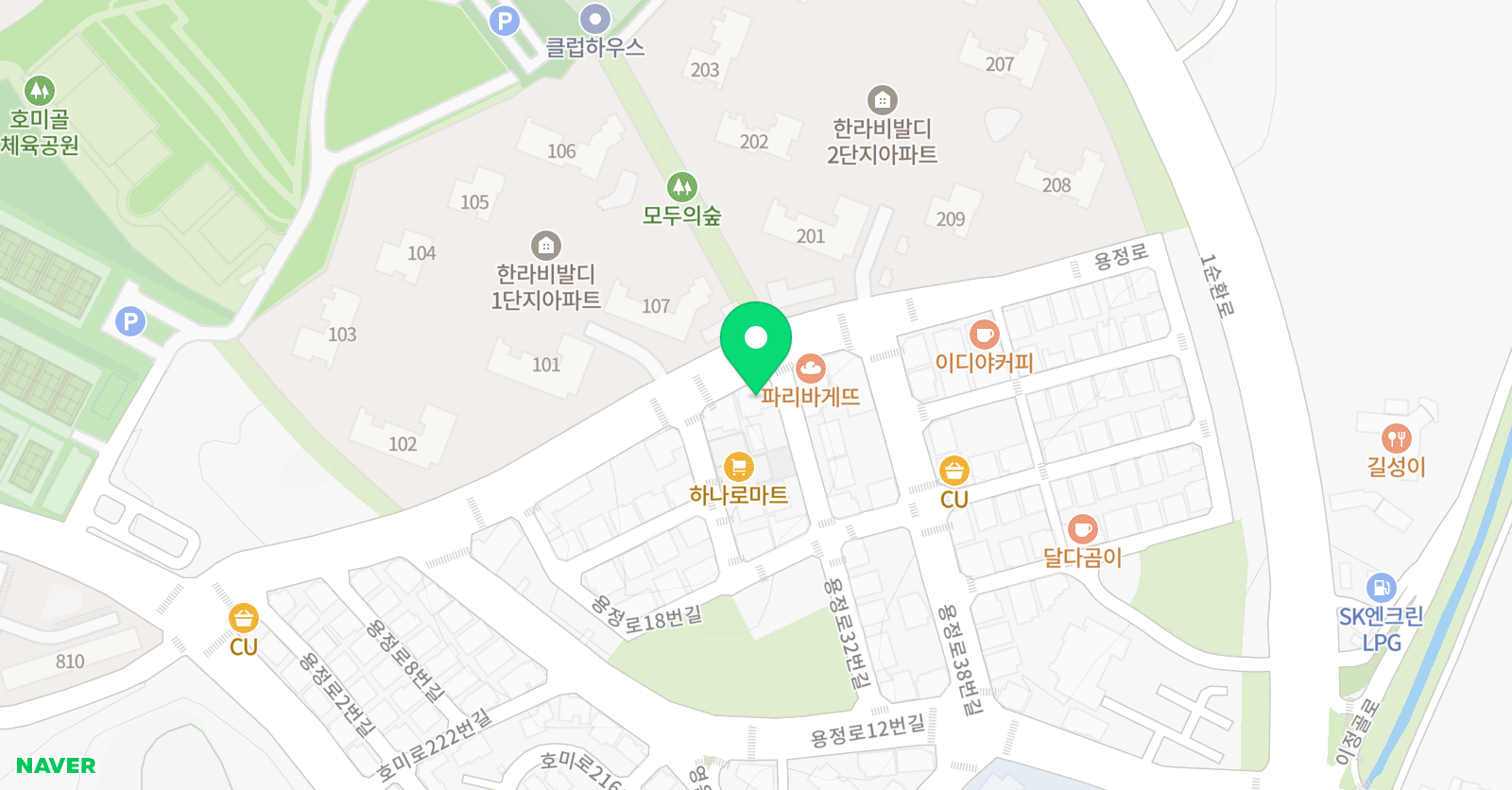 바바잉글리쉬 어학원 위치