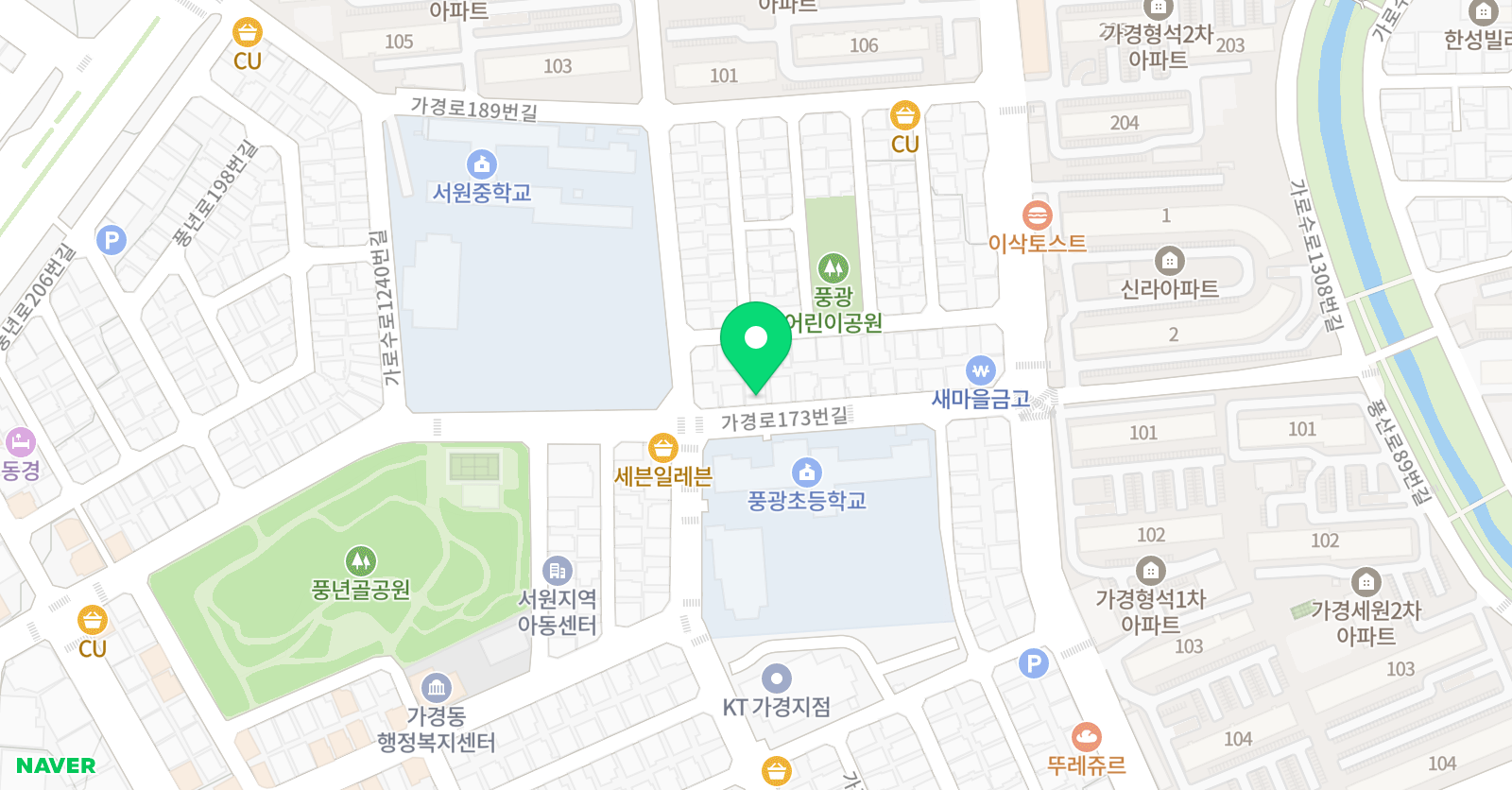 푸르넷 공부방 위치