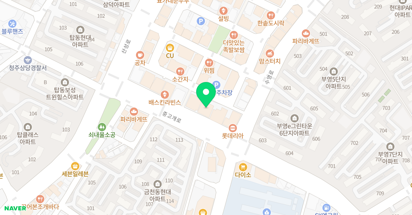 올풀 수학 학원 위치