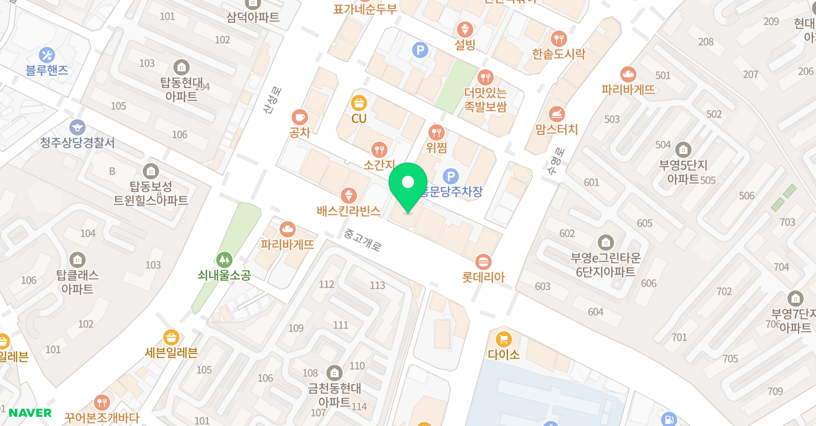 뮤엠 영어 금천캠퍼스 위치