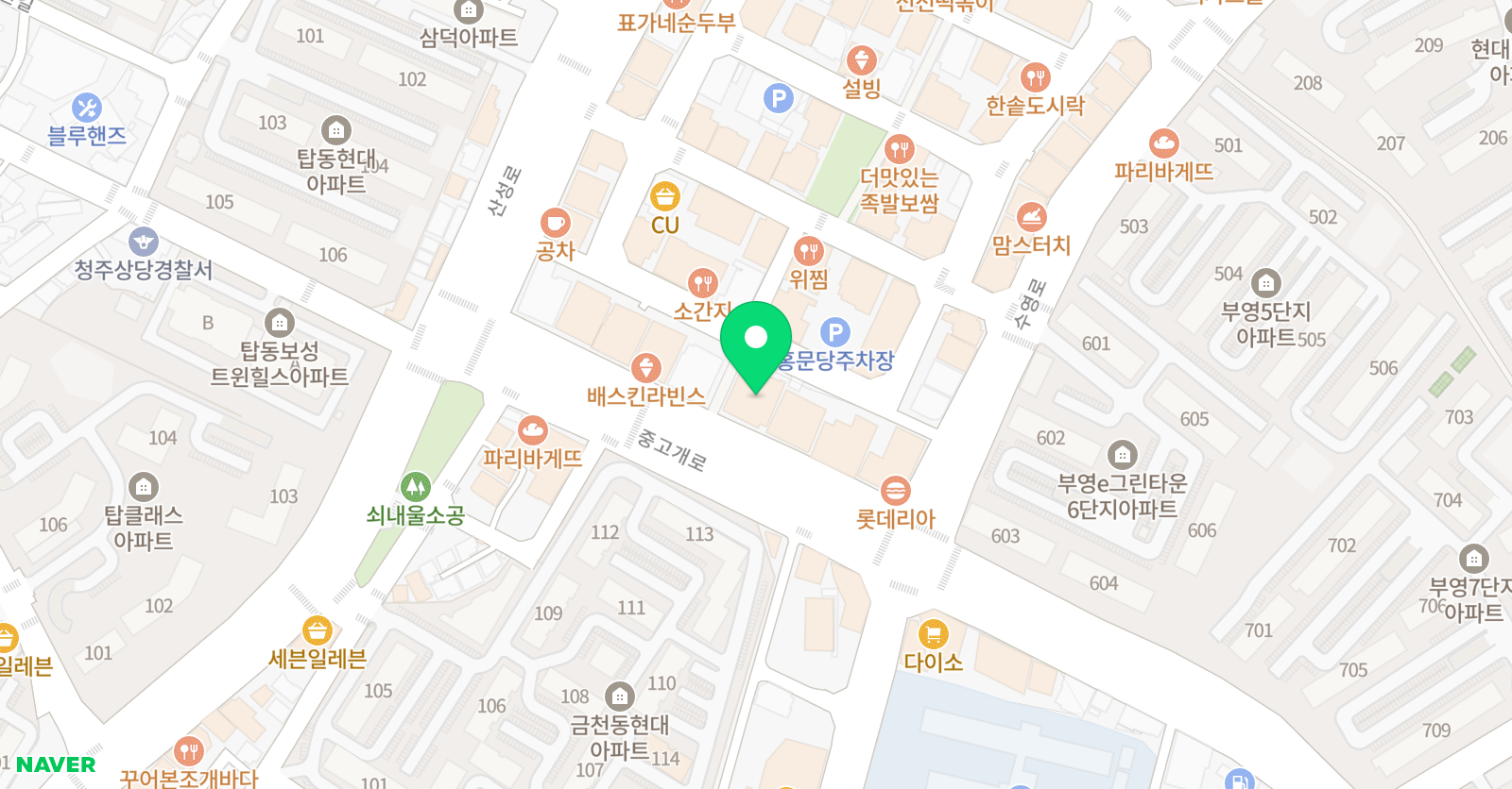 도담 수학 책통클럽학원 위치