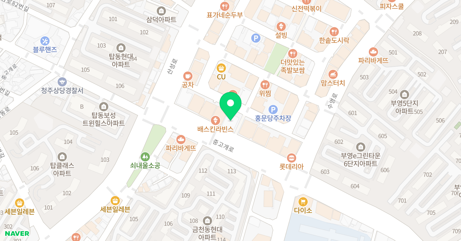 코너스톤 어학원 위치