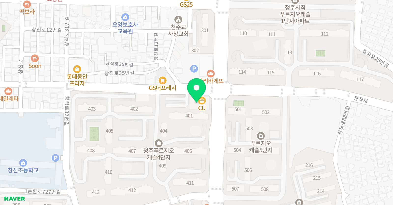 에펠탑 아동미술학원 위치