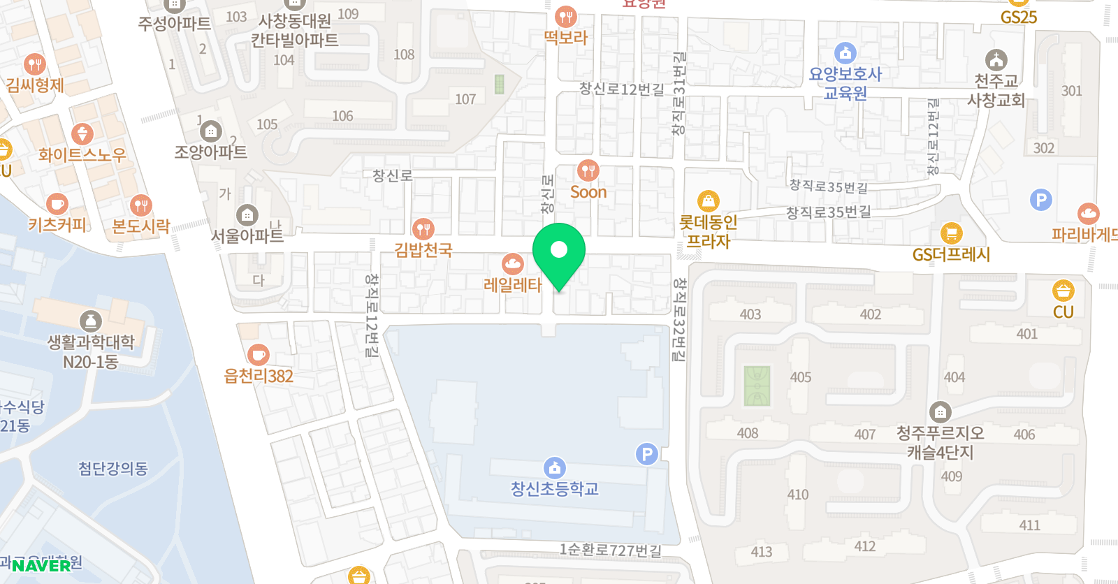 능률주니어랩 영어 사창점 위치