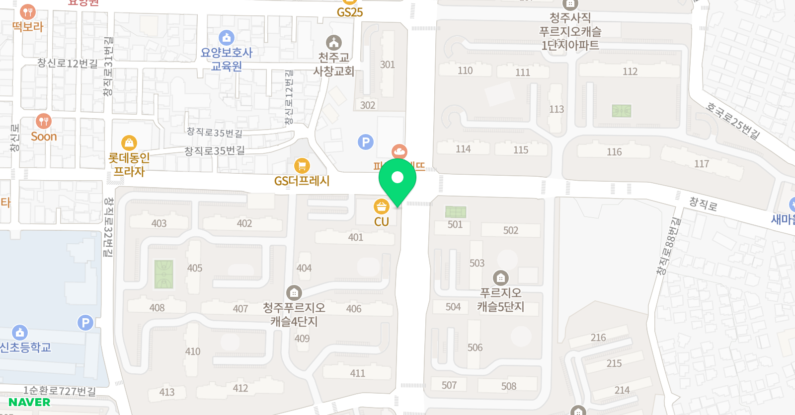 브레멘Top탑 어린이음악대 음악학원 위치
