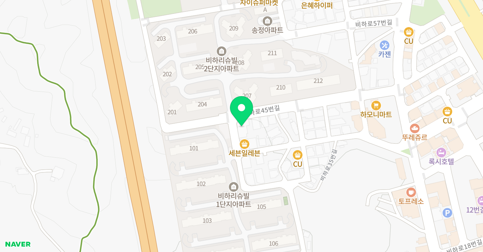 이룸 영어학원 위치