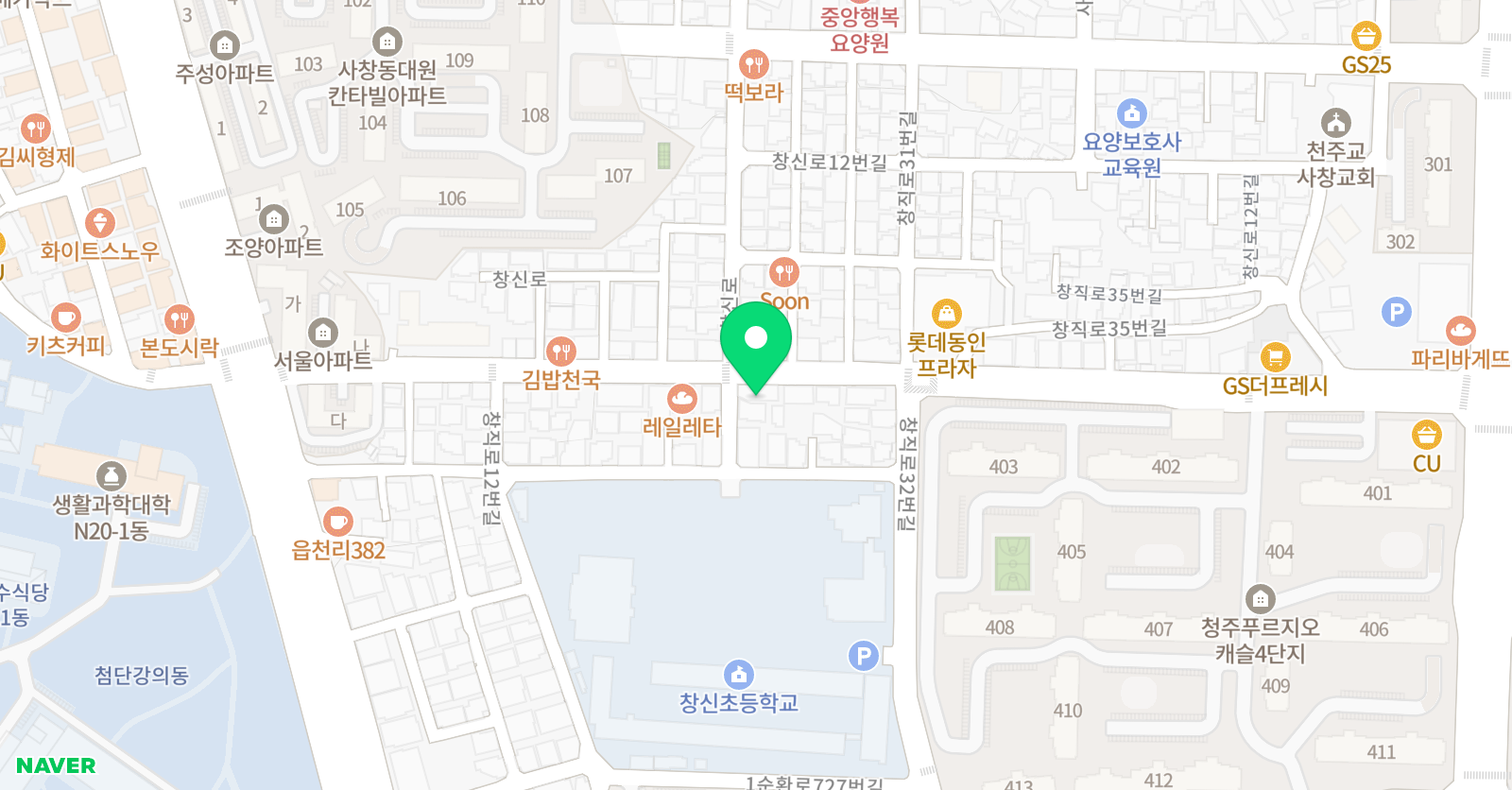 피우리 음악학원 위치