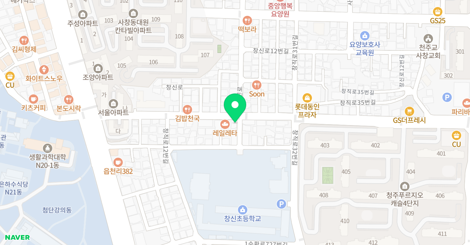 이엠스터디 학원 위치