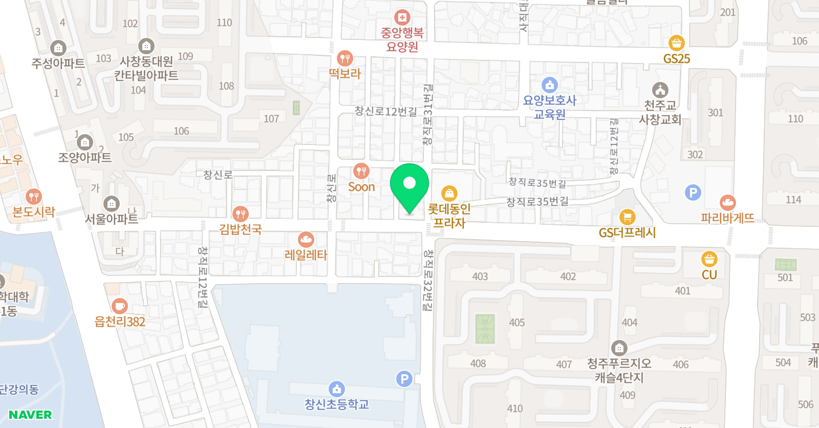 더다온 음악학원 위치