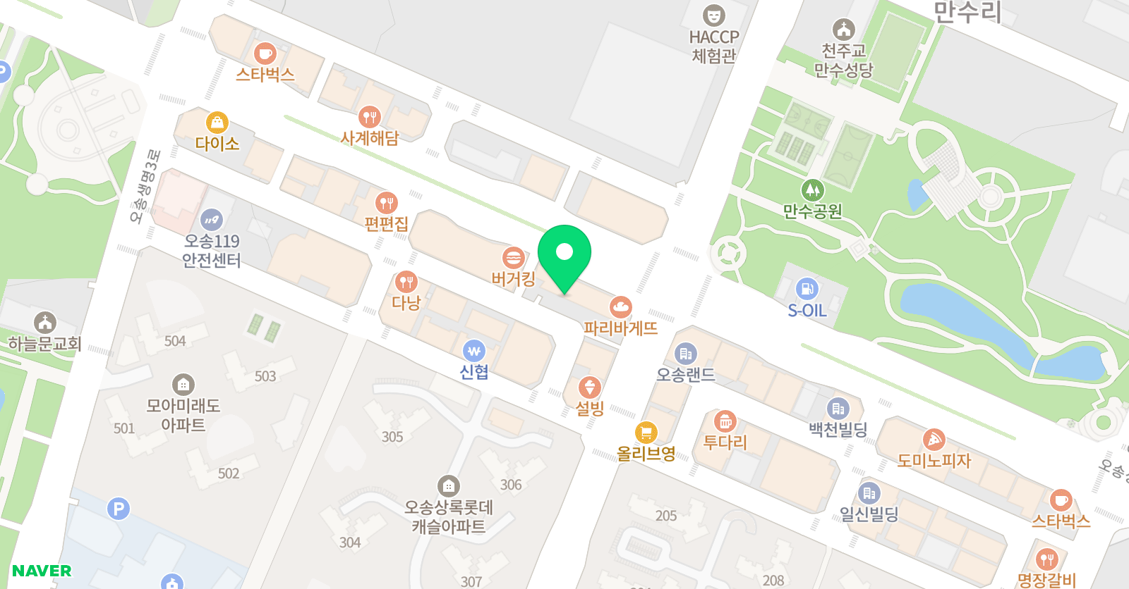 챌린저 영어학원 위치