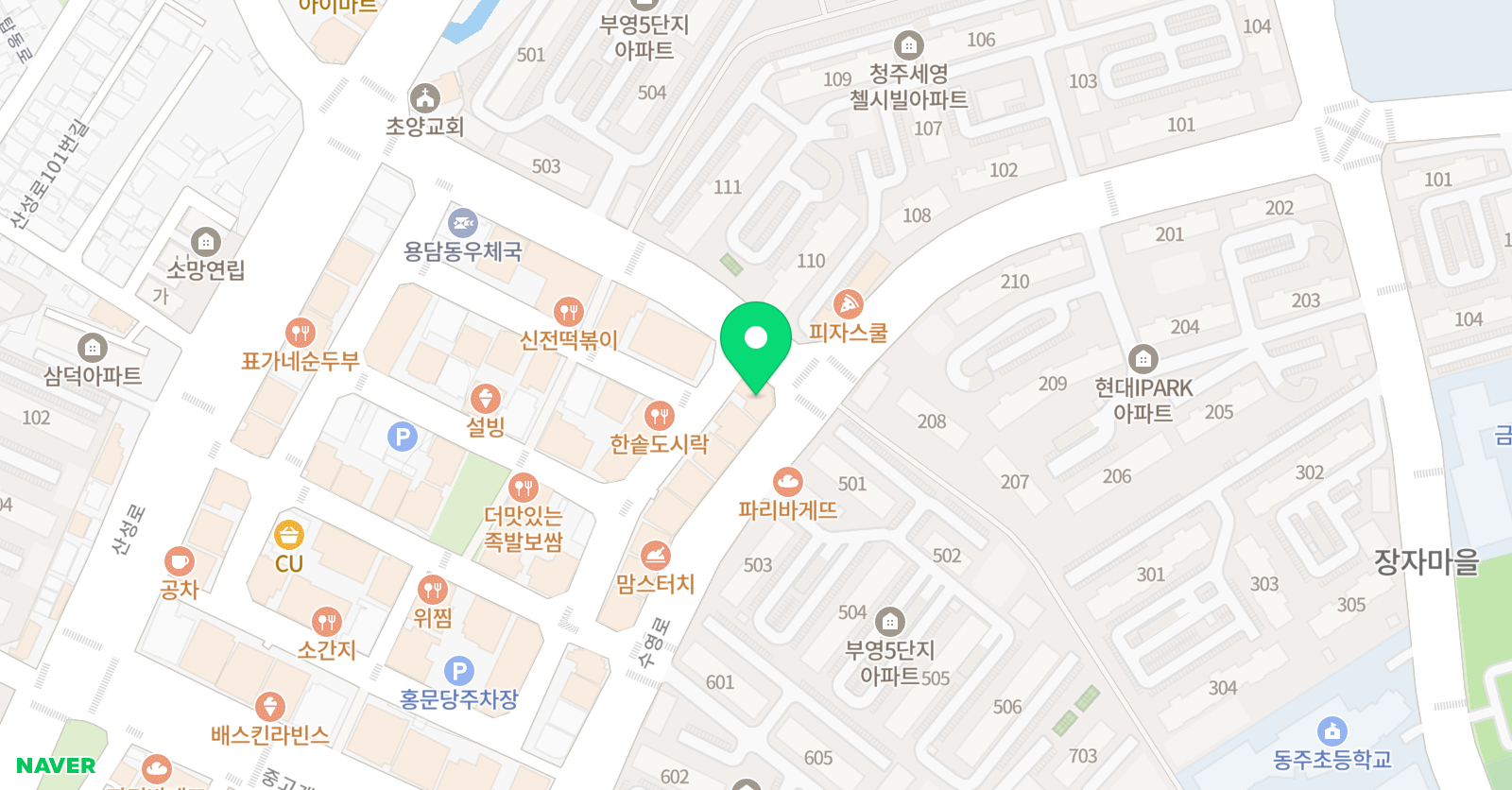 맛쌤영어 원어민어학원 금천캠퍼스 위치