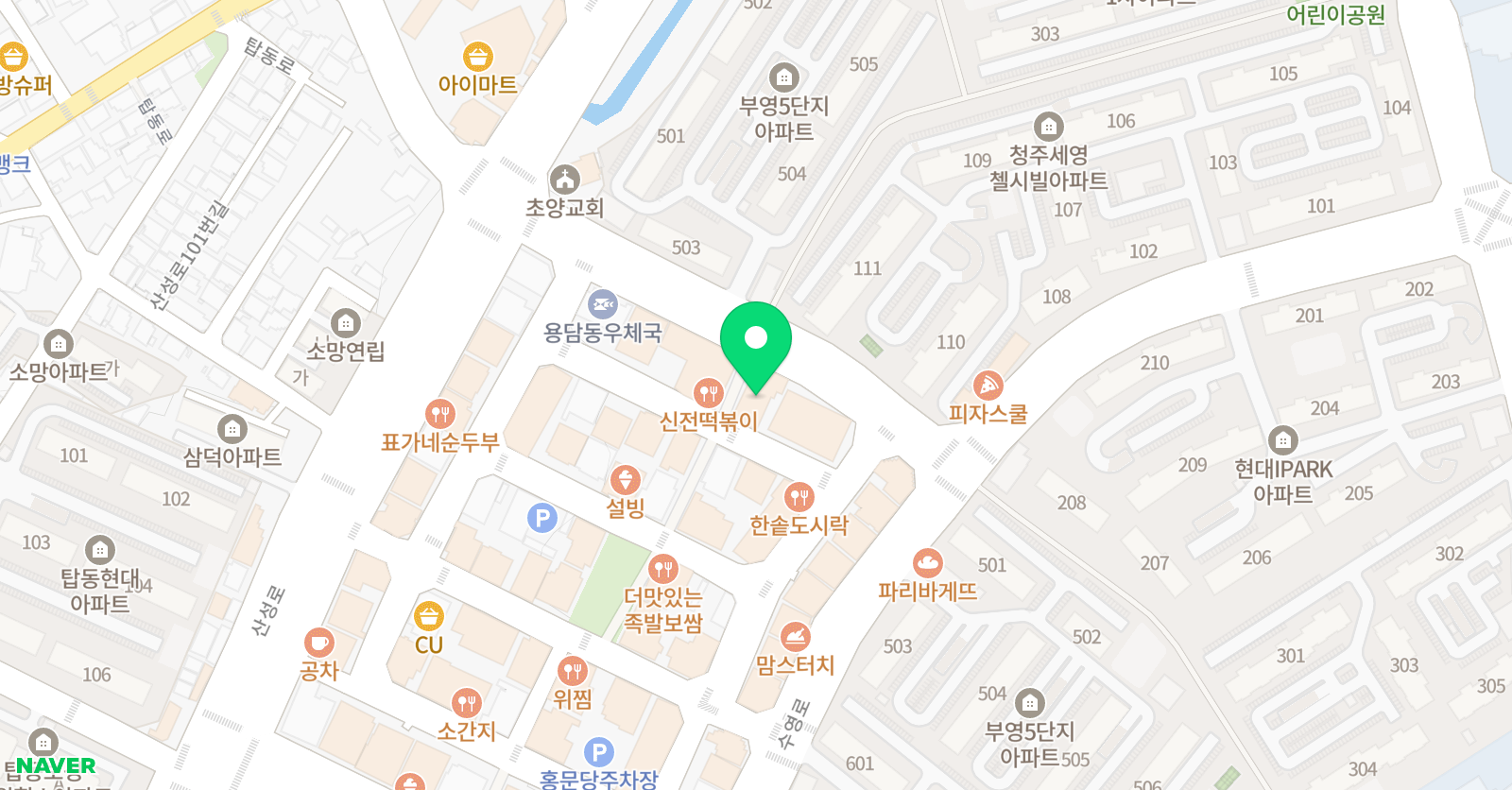 유노점프 줄넘기학원 금천점 위치