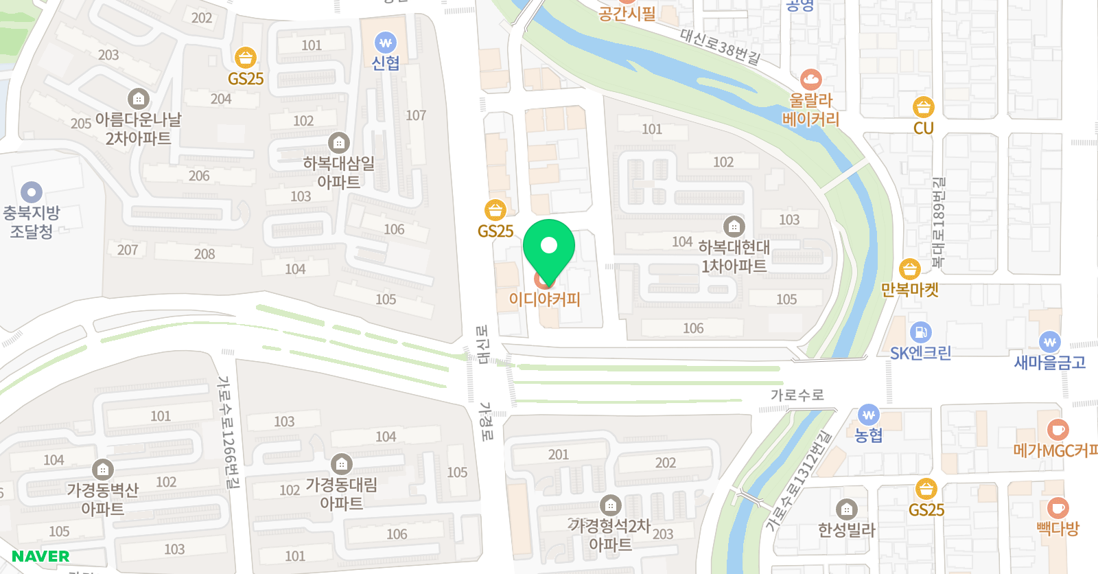 스마트해법영어수학 제이엠학원 위치
