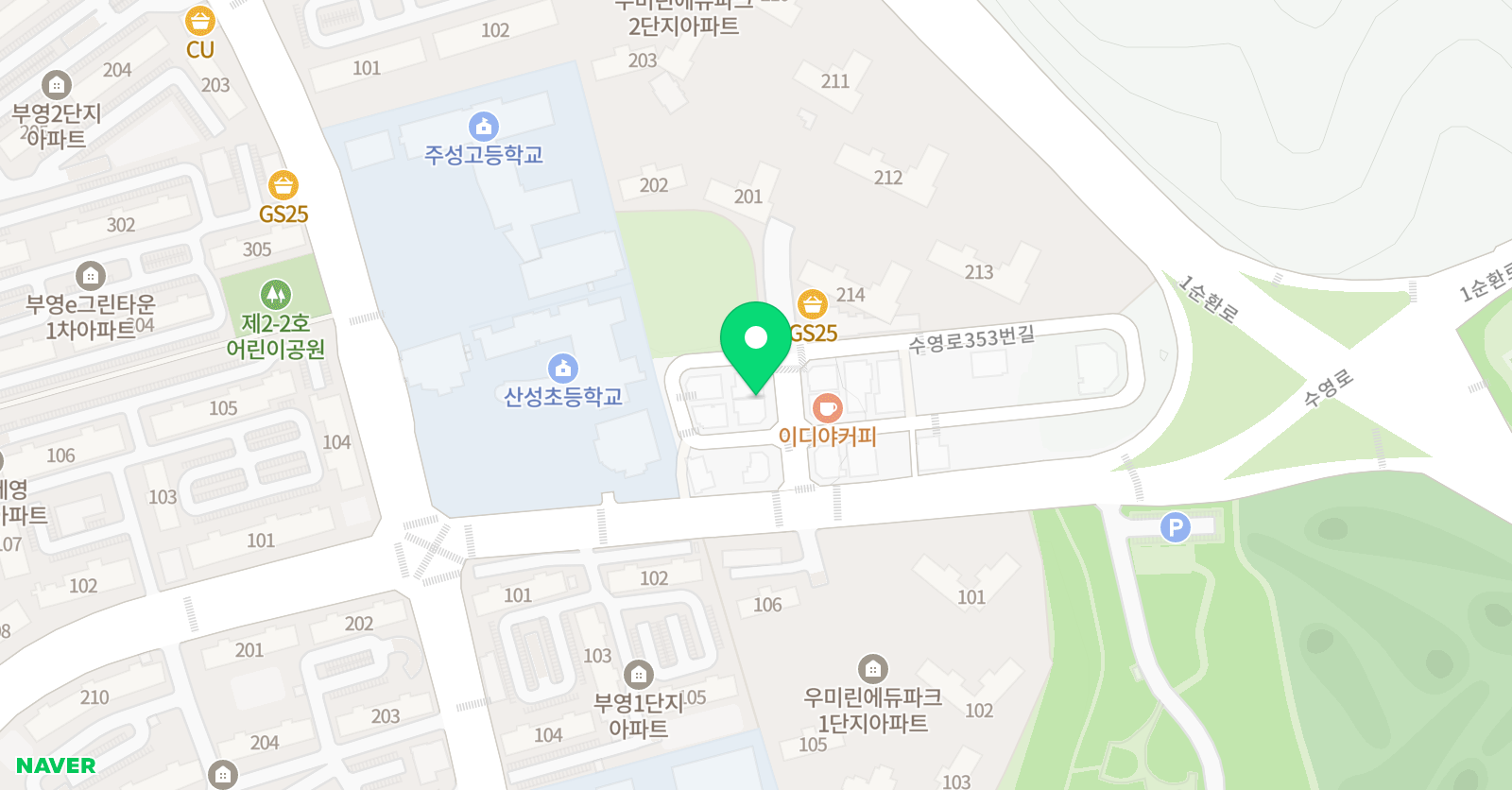 별빛 미술관 위치